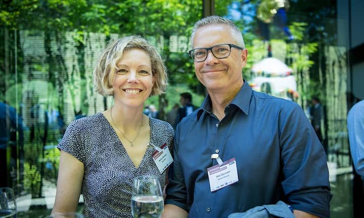 Martina Schmid, Leiterin Werbung, Valiant Bank // Reto Baumann, Client Service Director, Montfort Werbung