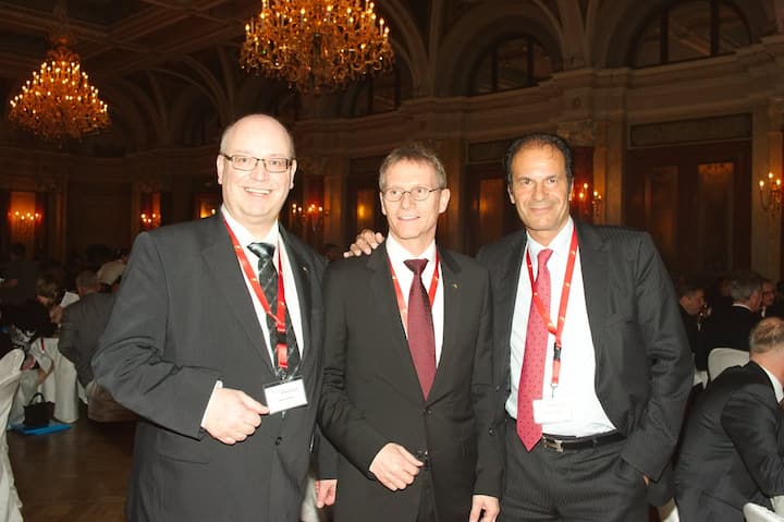 Alain Flückiger, CSS Versicherung; Rolf Galliker, CEO, Galliker Transport AG; Jean-Marc Schnider, CSS Versicherung