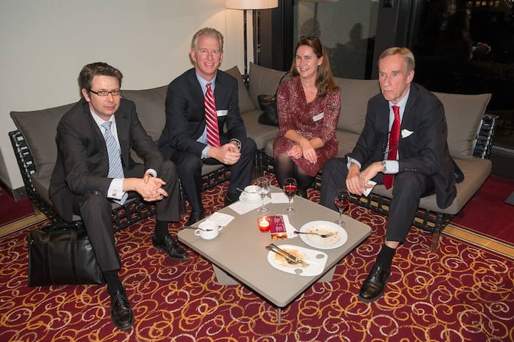 Mark Veser, Ernst & Young; John Cassidy, Ernst & Young; Marie Enhörning, ABB; Hans Enhörning