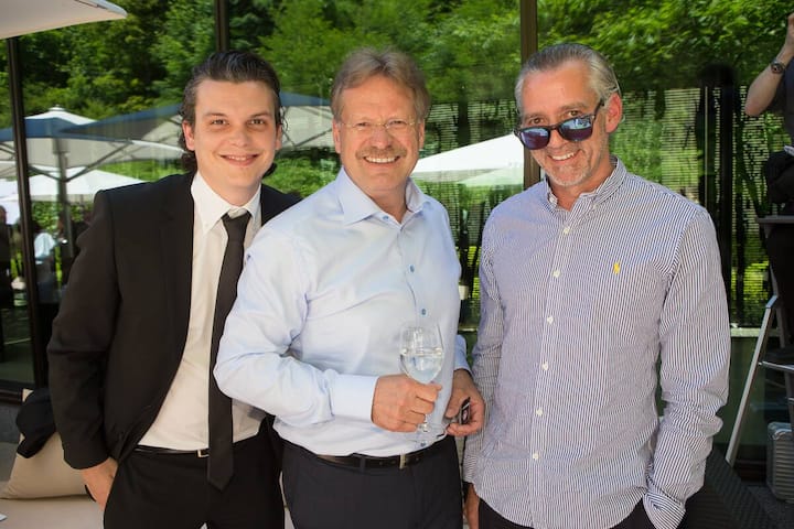 Fabian von Rechenberg, innoprax; Erich Kienle, Innoprax; Sascha Borzatta, innoprax