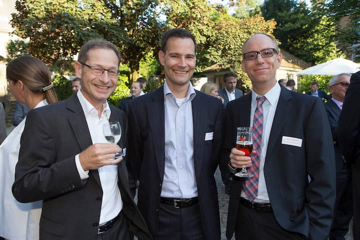 Marcel Oertig, Managing Partner, Avenir Consulting AG; Christoph Brand, Head of Digital Division, Tamedia AG; Christian Ferber, Chief Human Resources Officer, RUAG Holding AG