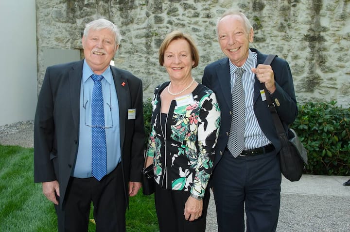Urs Scheidegger, alt-Regierungsrat SO, alt-Nationalrat; Ruth Scheidegger; Ernst Uhlmann.