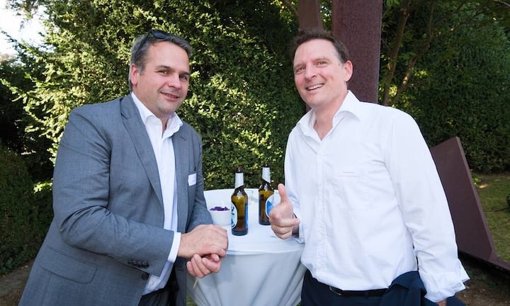 Johannes Reiners, CEO, Zweifel Vinarium GD AG;
Christoph Ernst, Zweifel Vinarium GD AG