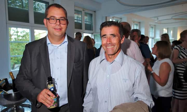 Urs Martin, Bereichsleiter Public Affairs, Klinik Hirslanden;
Urs Engeli, Senior Manager International Business & Services, General Dynamics