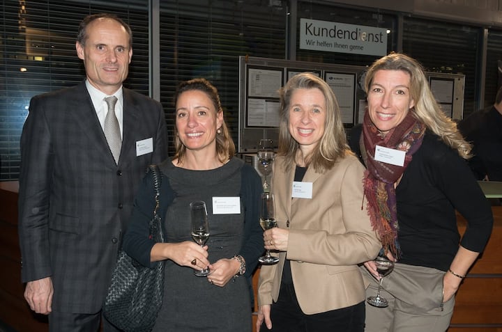 Thomas Meister, Walder Wyss & Partner AG; Blanca De Castro Infante, Bank Julius Bär & Co. Ltd.; Katja Feige, Euroforum Schweiz AG; Caroline Villiger, villiger | marketing