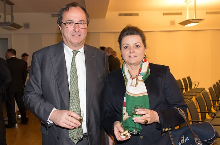 Josef Meier, Verwaltungsratspräsident NAB; Angelika Meier