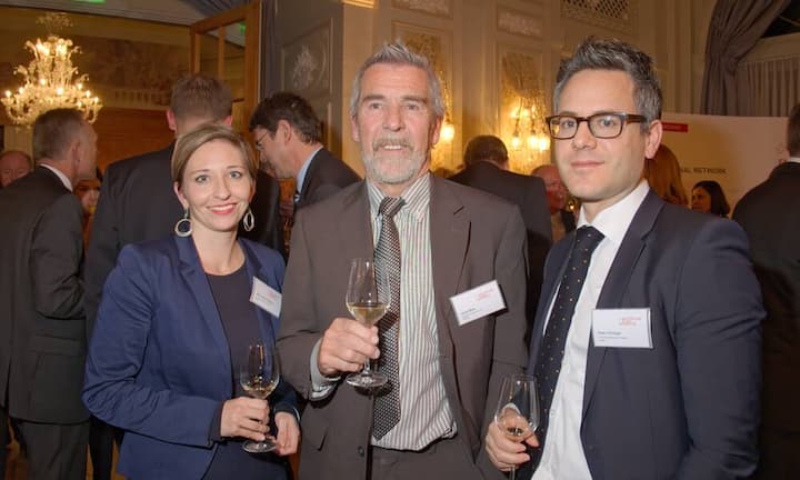 Mirjam Matti Gähwiler, TVS Textilverband Schweiz;
Hans Blesi, Mitloedi Textildruck AG;
Peter Flückiger, TVS Textilverband Schweiz