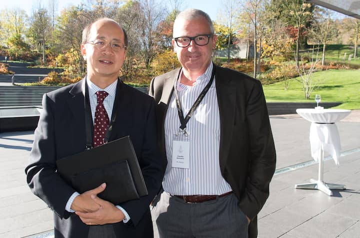 Tuck Seng Low, Global Wealth Solutions; Claudio Ammann, FC Zürich