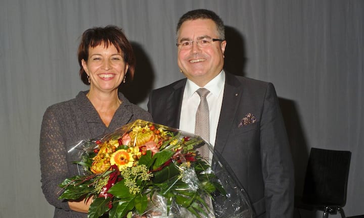 Doris Leuthard, Bundesrätin;
Kurt Lüscher, Initiant, Smart Energy Party