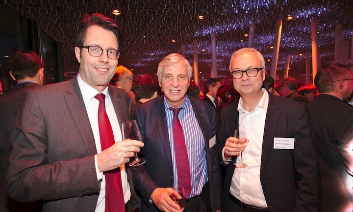 Markus A. Zoller, CEO Division Defence, RUAG Defence;
Marc Furrer, Senior Partner, Monti Stampa Furrer;
Jean-Paul de Weck, CEO, Swisscom Broadcast AG