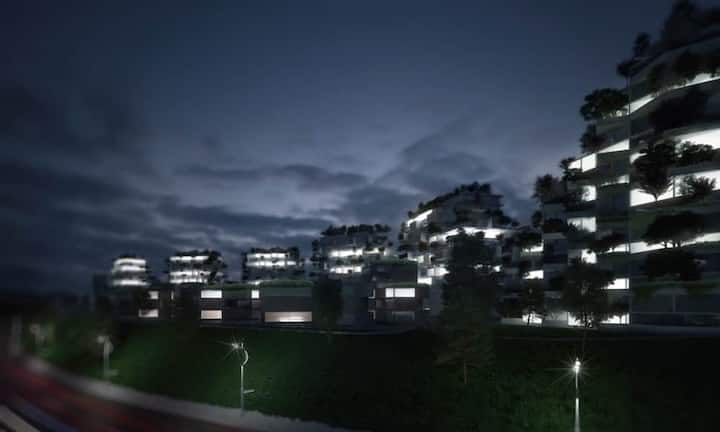 Boeris Konzepte sind architektonisch nicht besonders spektakulär. Optisch ansprechend sind die Gebäude einzig durch die Pflanzen, die sich im Lauf der Jahreszeiten wandeln.