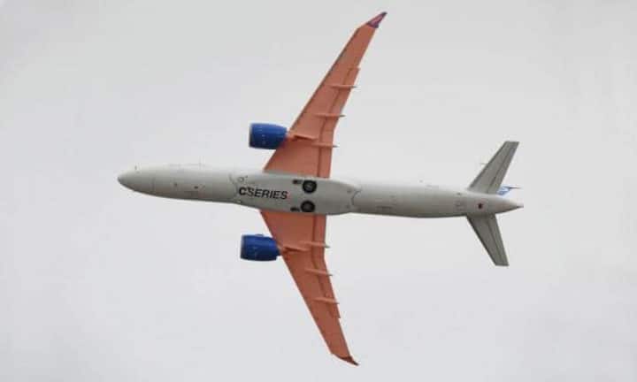 Was die C-Series ausmacht: Flügel
Die C-Series wurde vom Hersteller komplett neu designt. Dabei wurde auf eine schlanke Form der Flügel geachtet (inklusive leichter Carbon-Bauweise), um den Kerosinverbrauch zu senken.