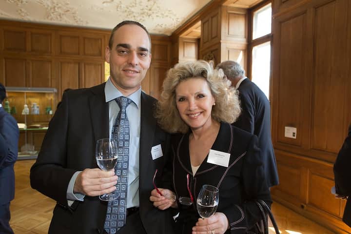 Heinz Hössli, Bühler Management AG, Commercial Director Division Advanced Materials; Claire Besançon, A-C-Consulting, CEO