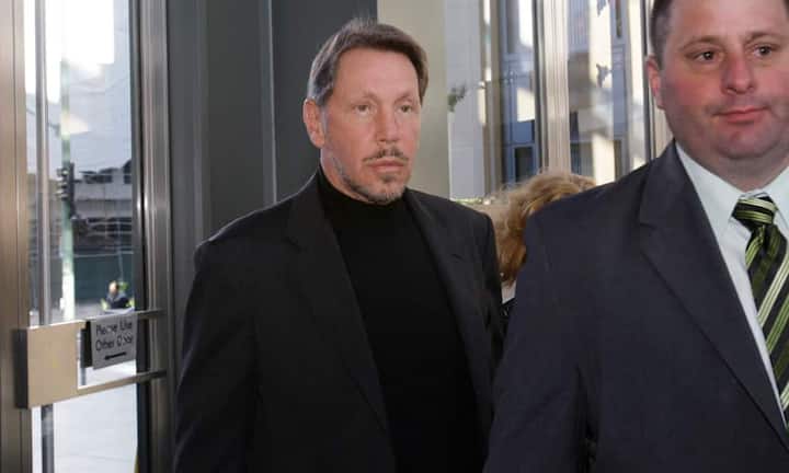 Platz 7: Larry Ellison, der Gründer der Softwarefirma Oracle, folgt auf Rang sieben. Sein Vermögen summiert sich auf 52,2 Milliarden Dollar.