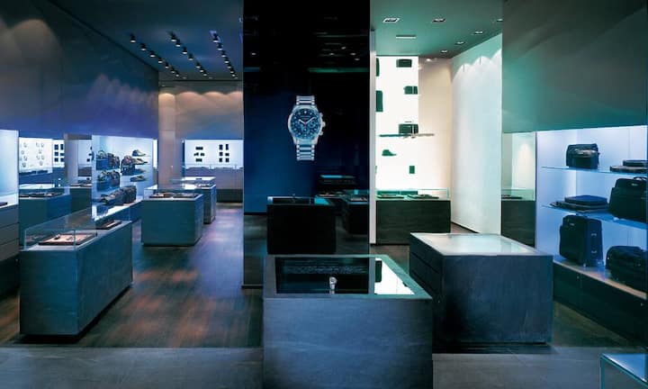 Porsche Design Store, Berlin 2005.Porsche Design Group