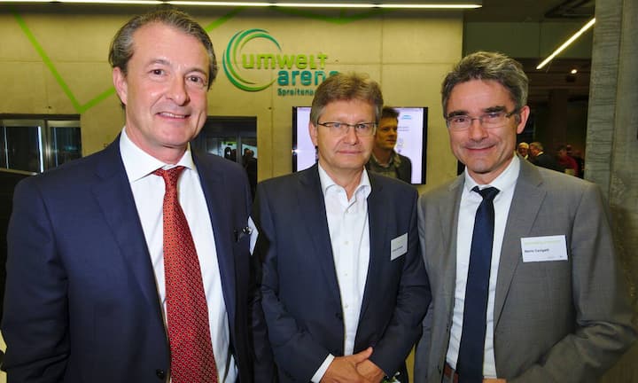 Gieri Caviezel, Rechtsanwalt, Vincenz & Partner;
Gilbert Schnyder, VRP, Amstein + Walthert AG;
Mario Cavigelli, RR GR, Präsident Energie-Direktorenkonferenz