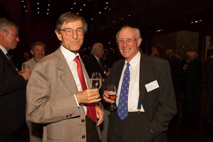 Paul Richli, Rektor der Universität Luzern; Alfred N. Becker, VR-Präsident Europa Forum Luzern