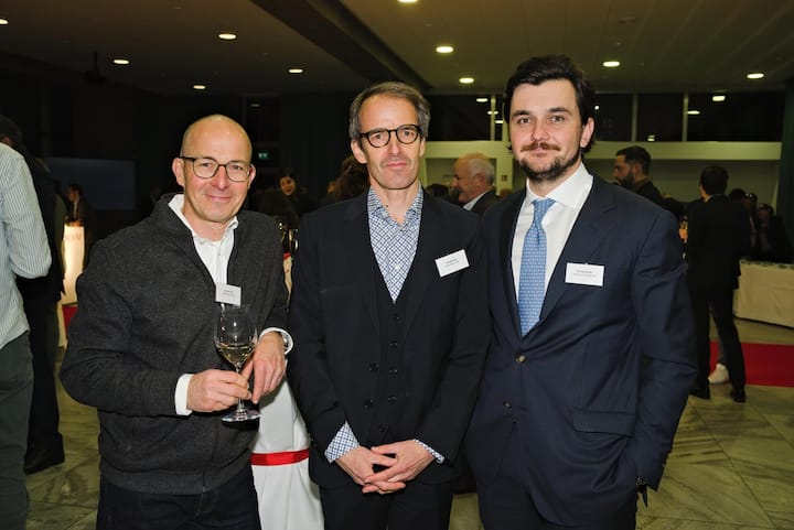 Lorenzo Sani, Come Back Physio; Claudio Sani, Swiss Prime Site; Claudio Walde, Walde Immobilien AG