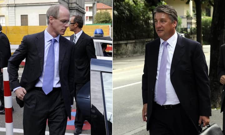 Dabei deckte er die Tricksereien des österreichischen Spekulanten-Duos Georg Stumpf (l.) und Ronny Pecik auf …