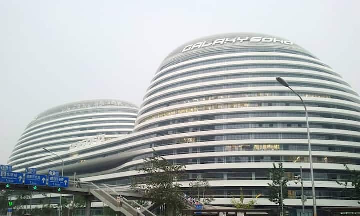 ... und Galaxy Soho, Peking (2013) gehören zu den konsequentesten Hadid-Projekten.
Amazingloong/CC