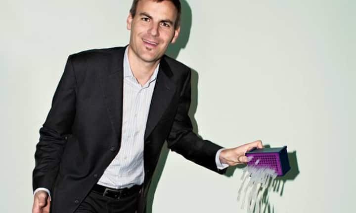 Christian Zahnd, 37, Co-Gründer und CEO Molecular Partners, Schlieren ZH. Gründung: 2004 / Geschäftsmodell: Entwicklung neuartiger Medikamente gegen Augenkrankheiten, Krebs und Entzündungskrankheiten / Mitarbeiter: 58 / Umsatz: keine Angabe / Wert: über 150 Millionen Franken.