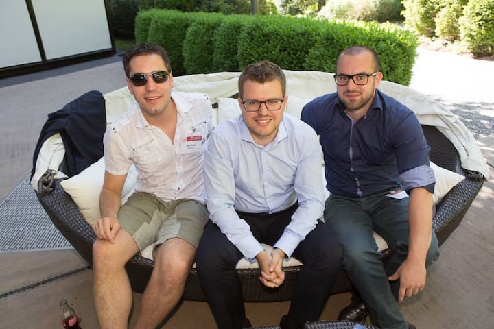 Mario Sager, MS Sports; Andreas Betschart, Speed4 System; Dominik Hänni, Speed4 System