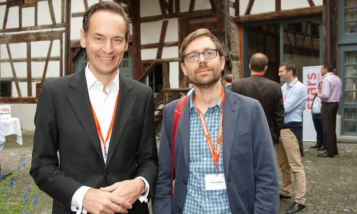 Patrick Warnking, Country Director, Google Switzerland GmbH; Nico Luchsinger, Head, Business Development, Mila
