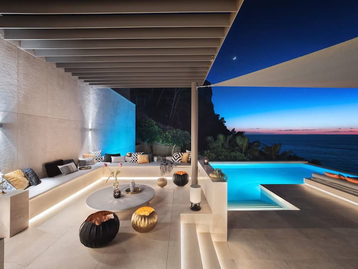 Die Villa High Five bietet auf über tausend Quadratmetern sechs Schlaf- und Badezimmer.