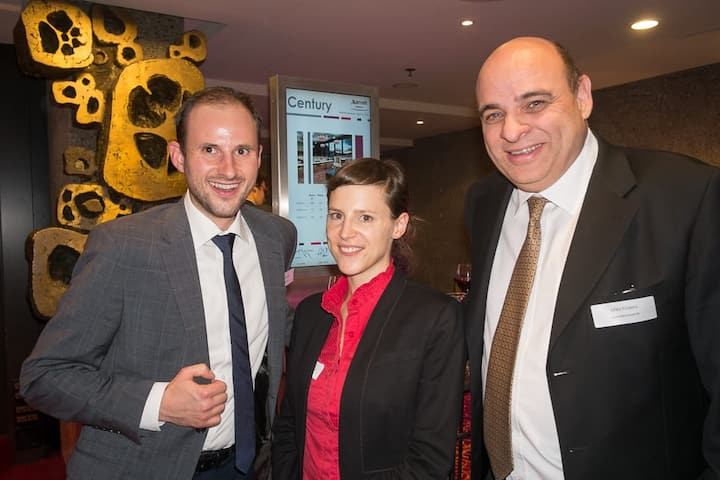 Christoph Kuen, ABB Schweiz AG; Sandra Tobler, Switzerland Global Enterprise; Mike Finders, Gunnebo Suisse SA