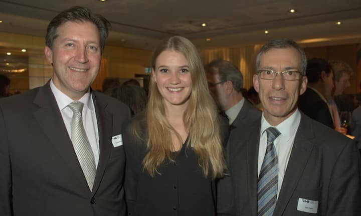 Peter Bertschinger, Senior Business Manager, uvision AG; 
Joelle Flach, Mitarbeiterin, Me-First.ch GmbH;
Beat Fraefel, Inhaber, Fraefel & Partner GmbH