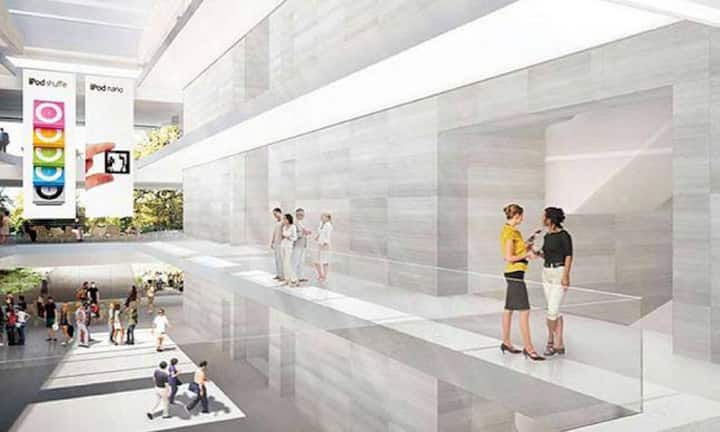 ... neuen Kommandozentrale, die von viel Grün umgeben ist. Im Volksmund wird... Illustration: Foster + Partners