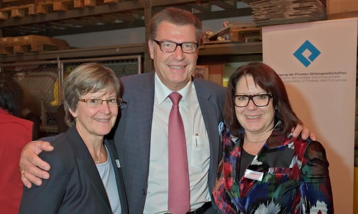 Erika Merk, CFO, mt merk trading ag;
Benedikt Merk, CEO, mt merk trading ag;
Barbara Mahrenholz, Inhaberin, Preim Immobilien AG
