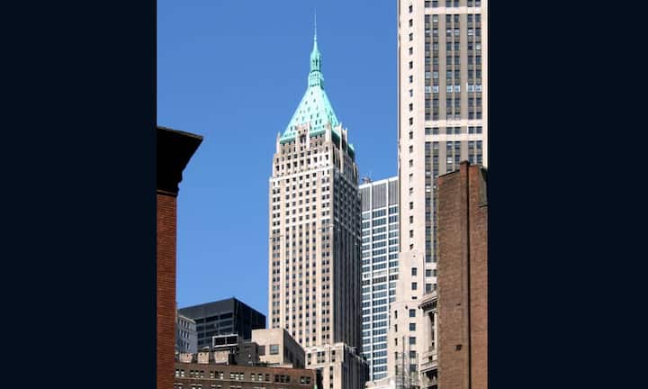 New York: The Trump Building trug 1930 für ein Jahr den Rekordtitel des höchsten Gebäudes. Insgesamt umfasst das 283 Meter hohe Haus 70 Stockwerke. (Bild: John W. Cahill)