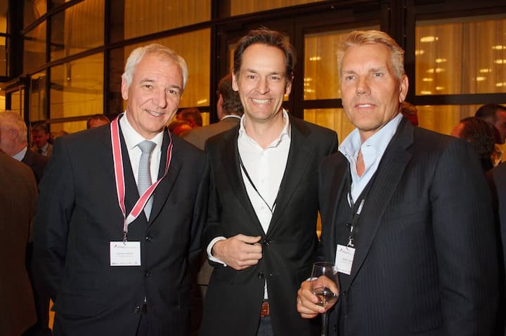 Heinrich Lammer, J.P. Morgan (Suisse) SA; Patrick Warnking, CEO, Google Schweiz GmbH; Ralph Winter, Chairman & Founder, Corestate Capital AG