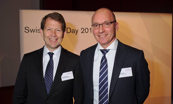 Fritz Zubrügg, Vizepräsident, Schweizerische Nationalbank;
Urs Riedener, CEO, Emmi
