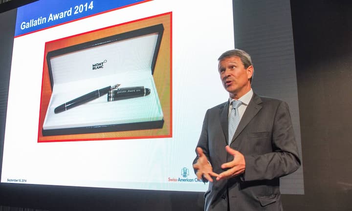 Patrick Firmenich, Preisträger Gallatin Award 2014