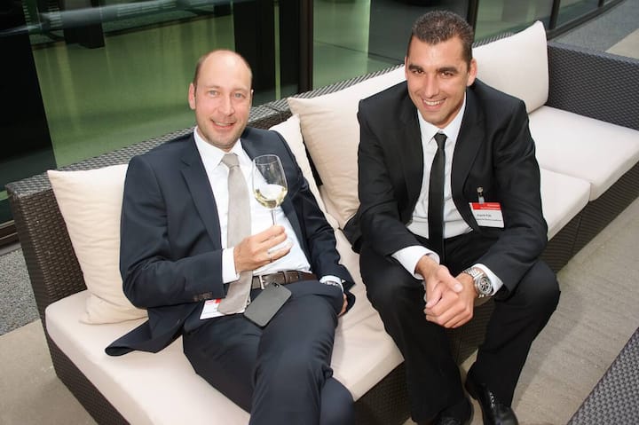 Florian Kurz, ESB Europäische Sponsoring Börse; Patrik Fäh, ESB Europäische Sponsoring Börse.