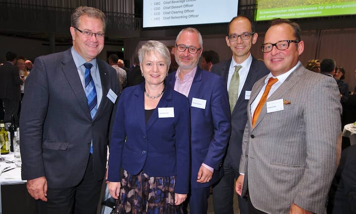 Hans-Kaspar Scherrer, Vorsitzender der GL, IBAarau AG;
Jacqueline Fehr, Regierungsrätin Kt. ZH;
Ronny Kaufmann, CEO, Swisspower AG;
Thomas Landolt, General Manager, IBM Switzerland Ltd.;
Lorenz Furrer, Managing Partner, Furrerhugi.ag