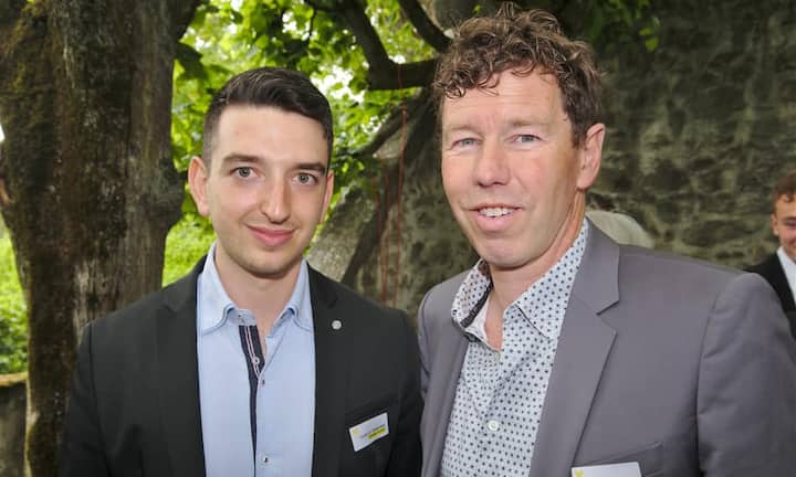 Tobias von Siebenthal, CEO, Vibwife;
Matthias Hell, Bozzio AG