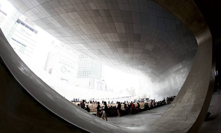 Details der Fassade.