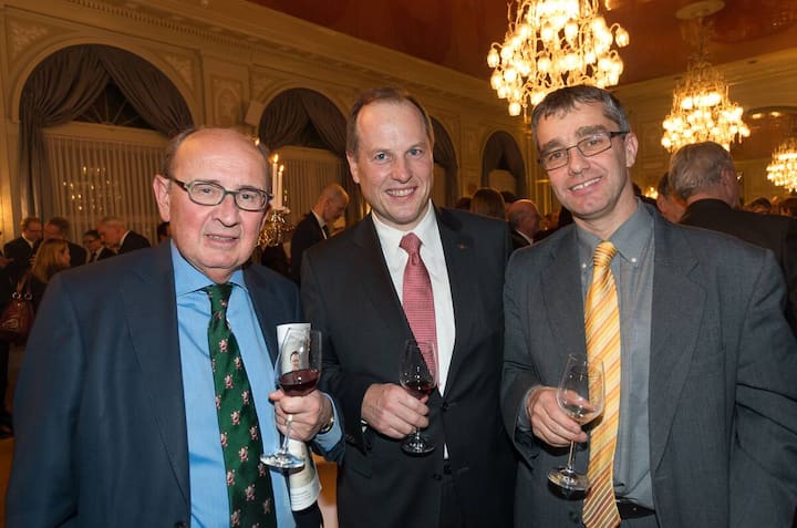 Beat M. Fenner, Zumikon; Carl A. Ziegler, CEO, T-Link Management AG; Patrick Hofer-Noser, President, Cleantech Switzerland