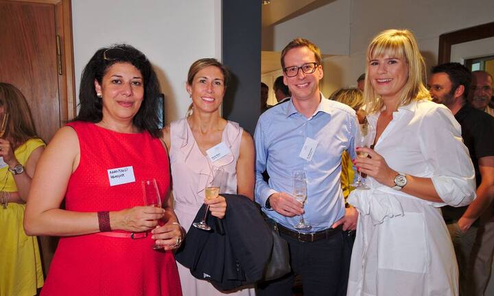 Azza Khalil, Mövenpick;
Nicole Weber, Manager Brands & Dialogue «The Circle», Flughafen Zürich;
Pascal Föhn, Head of Strategic Marketing & Communications, Avaloq Evolution;
Juliska van den Brom, Head of Corporate Communications, Avaloq Evolution