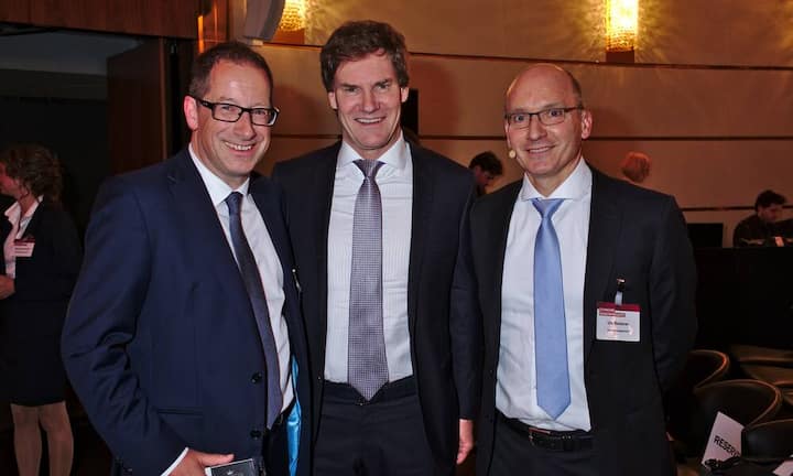 Hans-Willy Brockes, CEO, ESB Marketing Netzwerk;
Carsten Maschmeyer, Inhaber, Maschmeyer Gruppe;
Urs Riedener, CEO, Emmi Group
Markus Senn