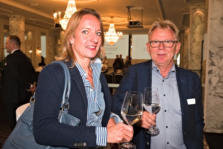 Silvia Zimmermann, Federas Beratung AG; Fritz Burkhalter, BNPO Schweiz