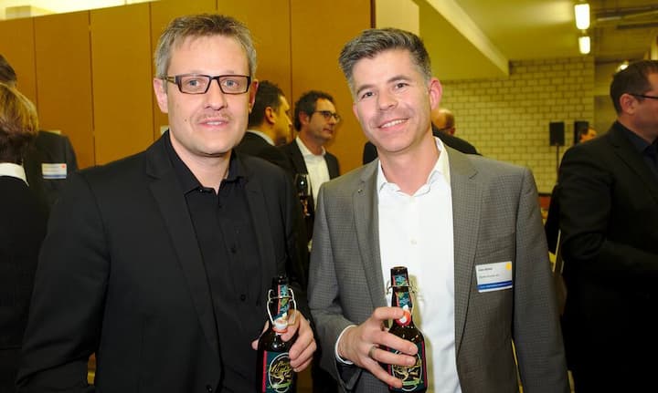 Peter Eichenberger, Inhaber, Stucki Küchen AG;
Alain Bühler, Geschäftsleiter, Bühler Küchen AG