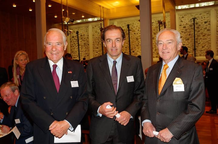 Egon P.S. Zehnder; Raymond J. Baer, Ehrenpräsident, Julius Baer Group Ltd.; Rainer E. Gut, Ehrenpräsident, Credit Suisse Group AG