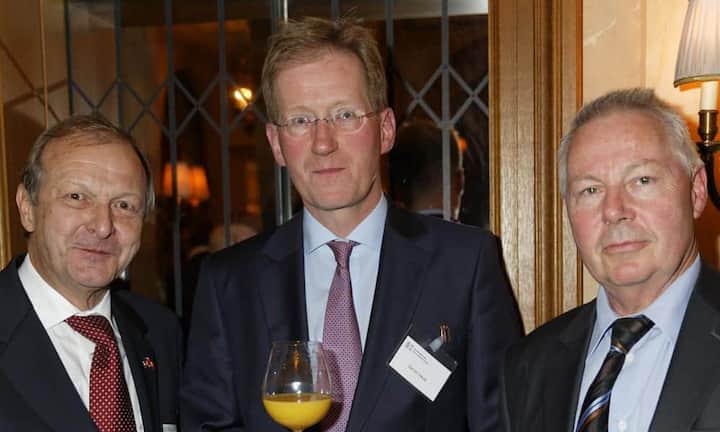 v.l.n.r. Walter Kägi, Daniel Heuer, Dr. Men Rauch