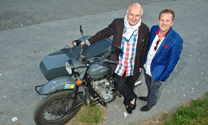 Rolf Sachs, Präsident Dracula-Club;
Christian Jott Jenny, Gründer, Festival da Jazz, St.Moritz