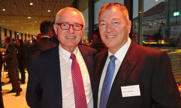 Jacky Gillmann, VRP, Losinger Marazzi AG;
Daniel Grossen, VRP, Ringier Digital AG