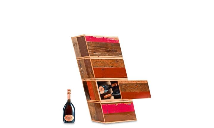 RuinartDer holländische Künstler Piet Hein Eek hat die Originalverpackung von 1769 für vier Flaschen R uinart Rosé nachgebaut (379 Franken).